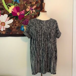 Griffen cashmere sweater s gray / light gray patt